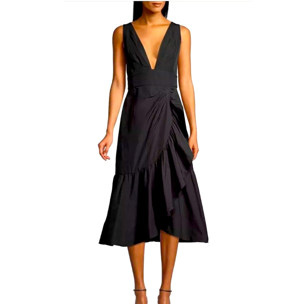 Rebecca Taylor Sleevless Taffeta Dress Size 14, XL